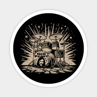 Rush Band: Neil Peart drummer Magnet